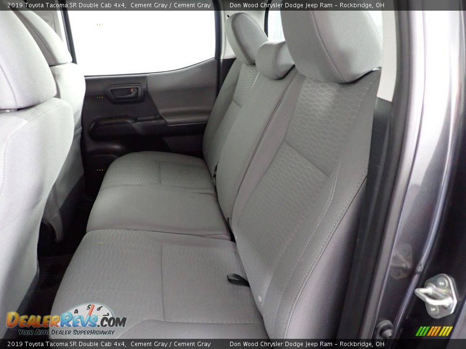 2019 Toyota Tacoma SR Double Cab 4x4 Cement Gray / Cement Gray Photo #26