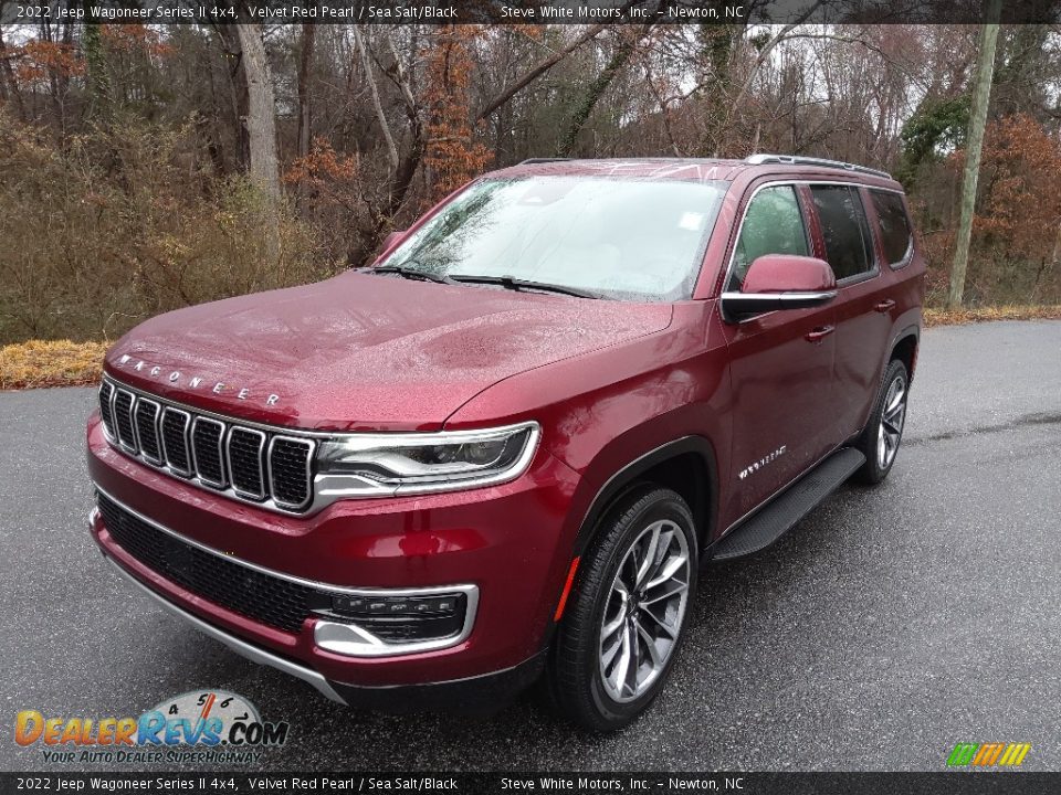 2022 Jeep Wagoneer Series II 4x4 Velvet Red Pearl / Sea Salt/Black Photo #2