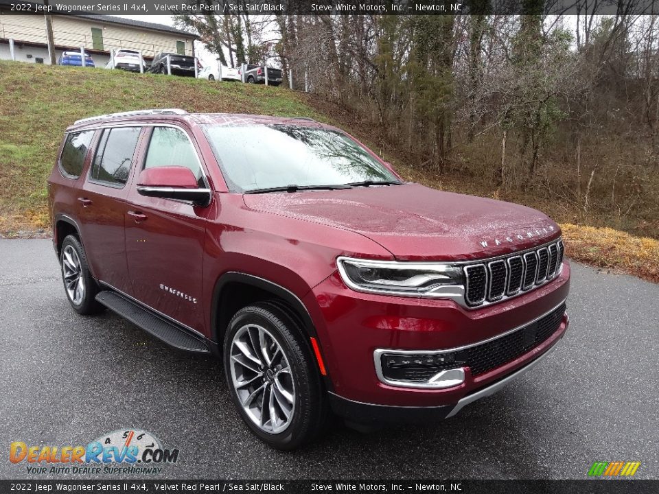 2022 Jeep Wagoneer Series II 4x4 Velvet Red Pearl / Sea Salt/Black Photo #4