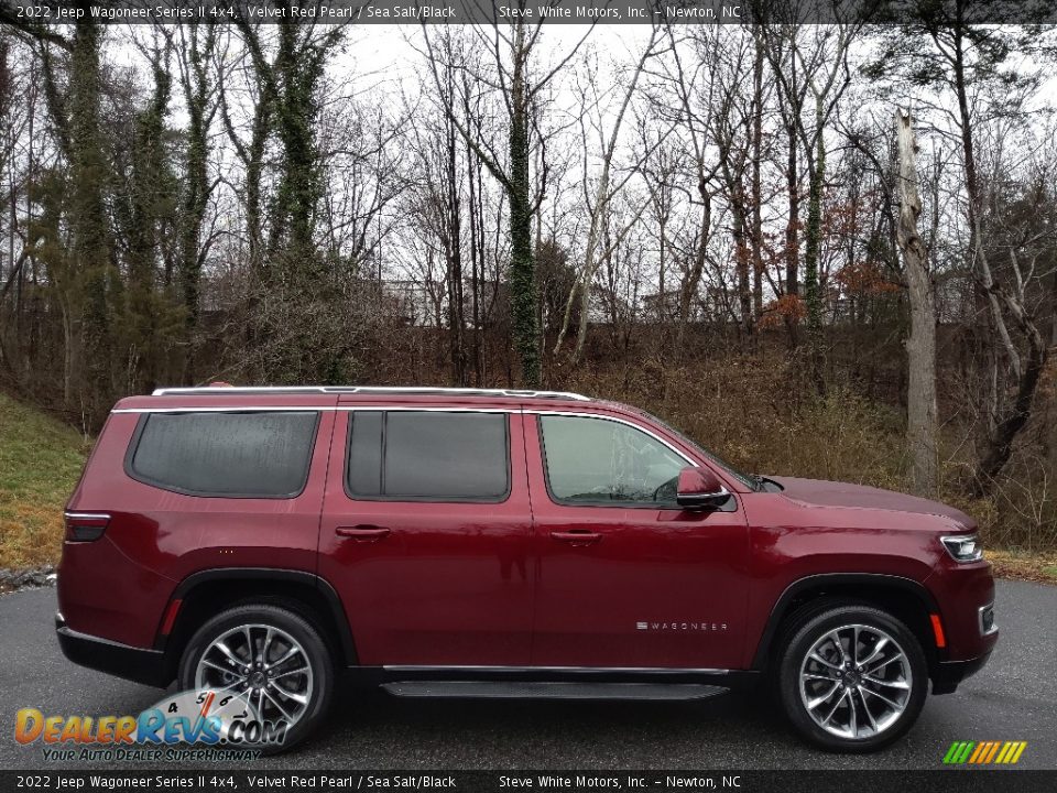 Velvet Red Pearl 2022 Jeep Wagoneer Series II 4x4 Photo #5