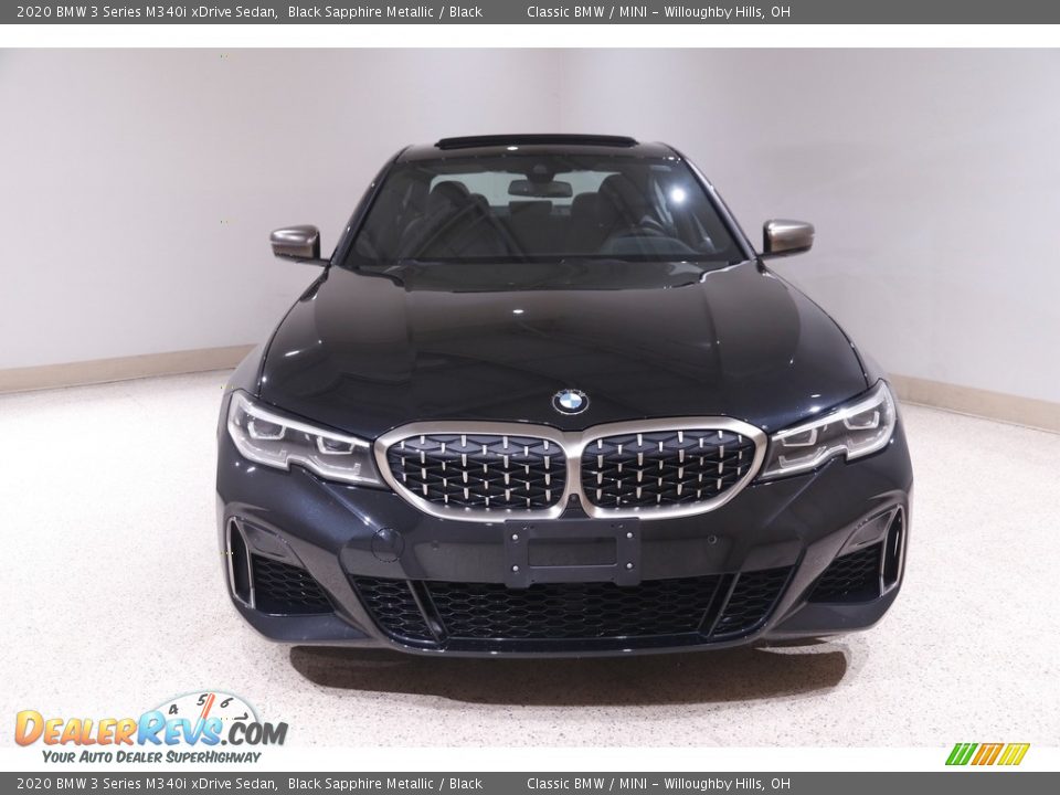2020 BMW 3 Series M340i xDrive Sedan Black Sapphire Metallic / Black Photo #2