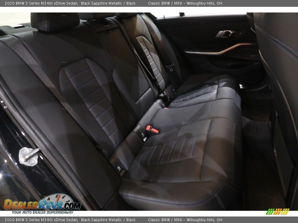 2020 BMW 3 Series M340i xDrive Sedan Black Sapphire Metallic / Black Photo #19