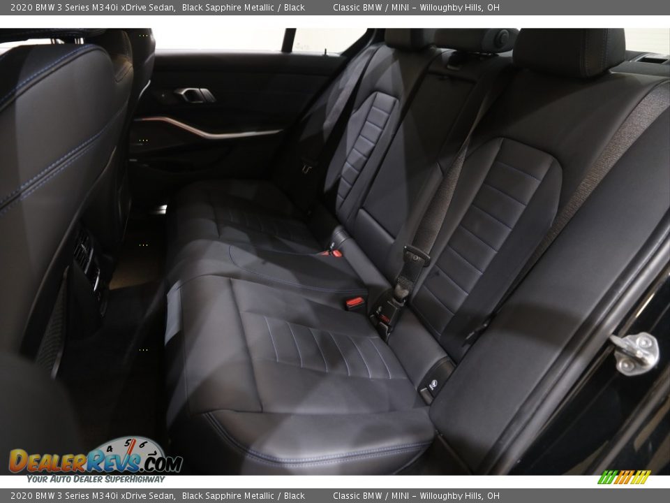 2020 BMW 3 Series M340i xDrive Sedan Black Sapphire Metallic / Black Photo #20