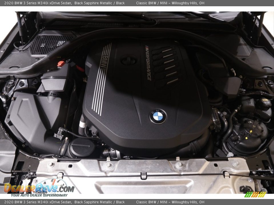 2020 BMW 3 Series M340i xDrive Sedan Black Sapphire Metallic / Black Photo #22