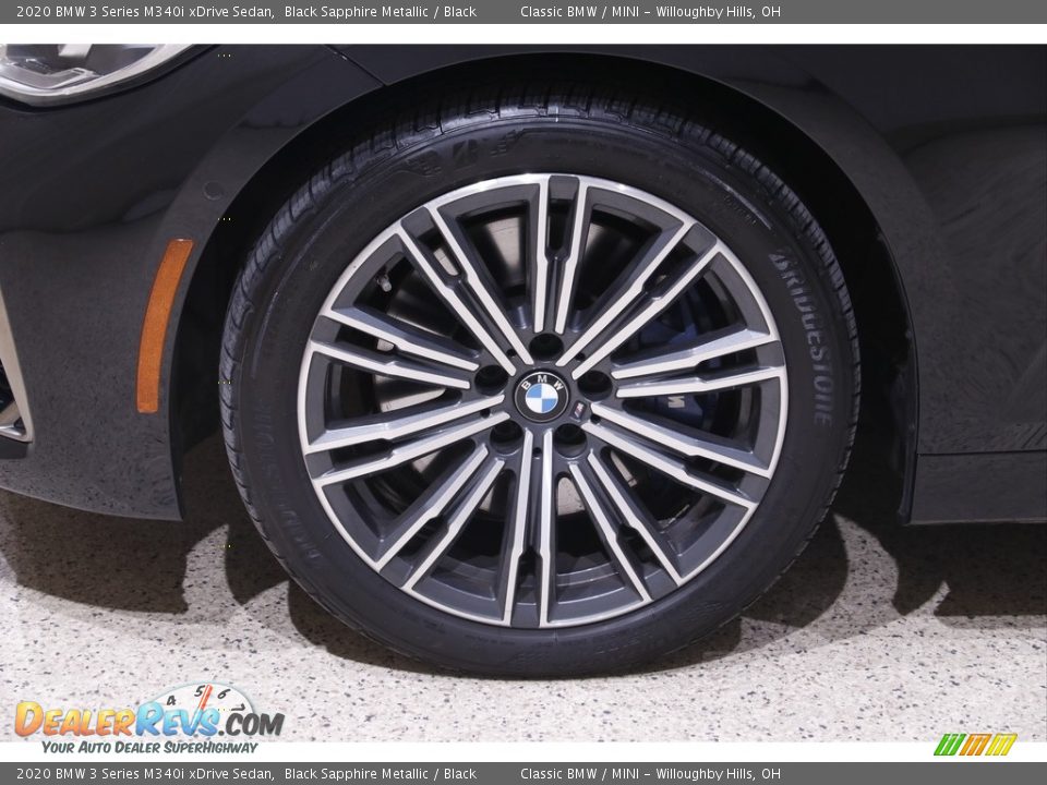 2020 BMW 3 Series M340i xDrive Sedan Black Sapphire Metallic / Black Photo #23