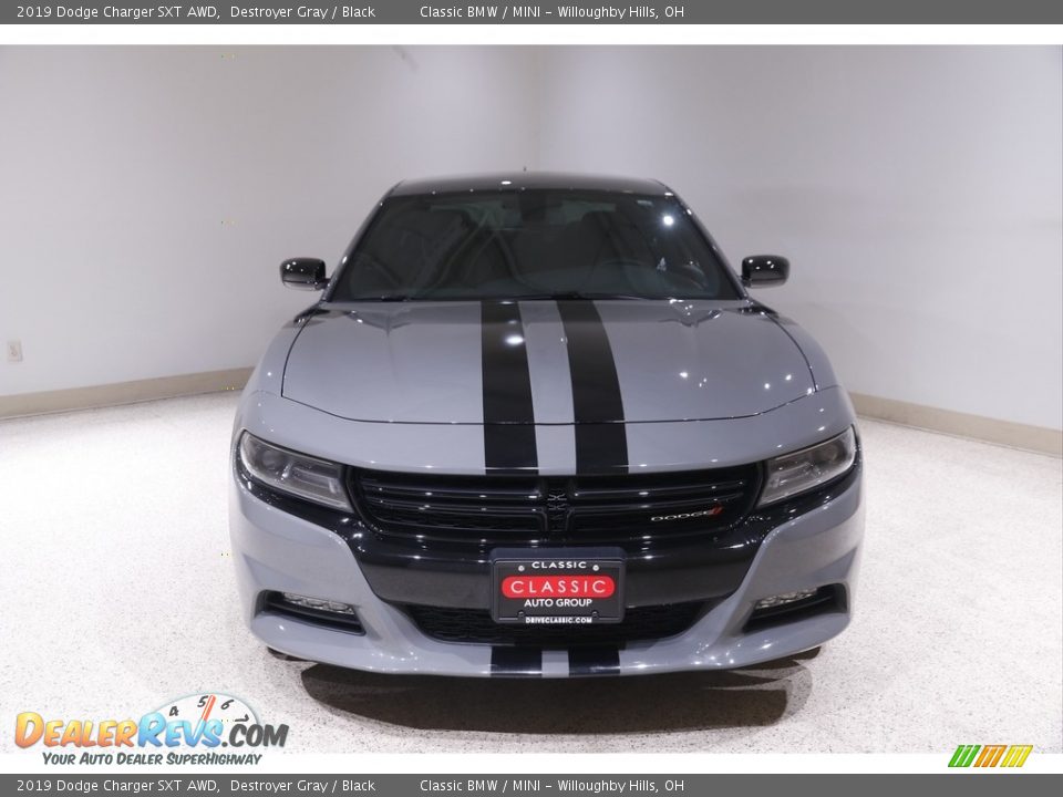 2019 Dodge Charger SXT AWD Destroyer Gray / Black Photo #2