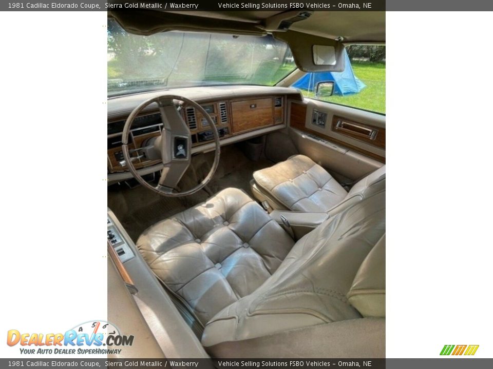 Waxberry Interior - 1981 Cadillac Eldorado Coupe Photo #3