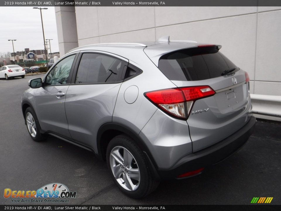 2019 Honda HR-V EX AWD Lunar Silver Metallic / Black Photo #8