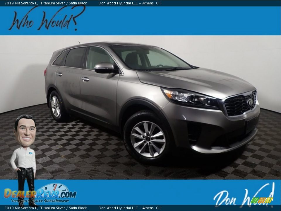 2019 Kia Sorento L Titanium Silver / Satin Black Photo #1