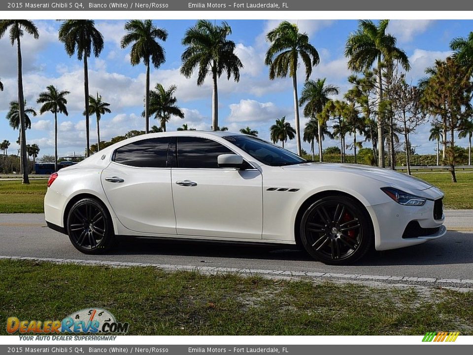 Bianco (White) 2015 Maserati Ghibli S Q4 Photo #2