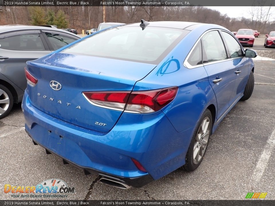 Electric Blue 2019 Hyundai Sonata Limited Photo #5