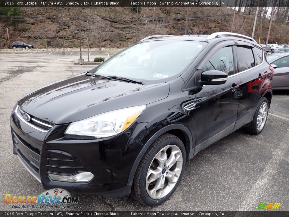 2016 Ford Escape Titanium 4WD Shadow Black / Charcoal Black Photo #1