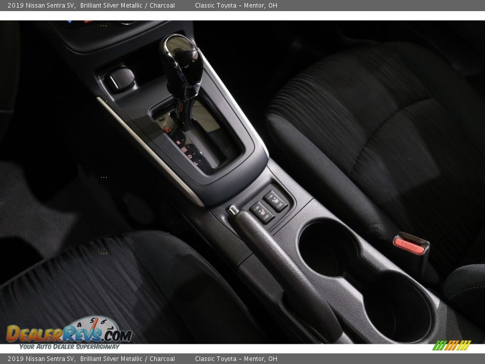 2019 Nissan Sentra SV Brilliant Silver Metallic / Charcoal Photo #13