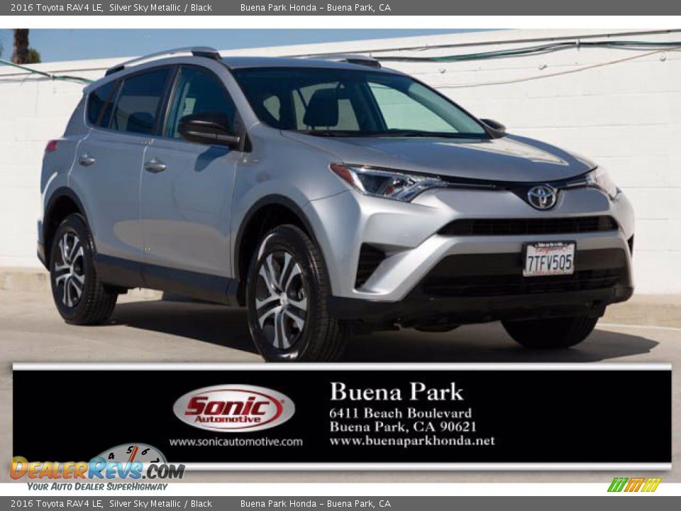 2016 Toyota RAV4 LE Silver Sky Metallic / Black Photo #1