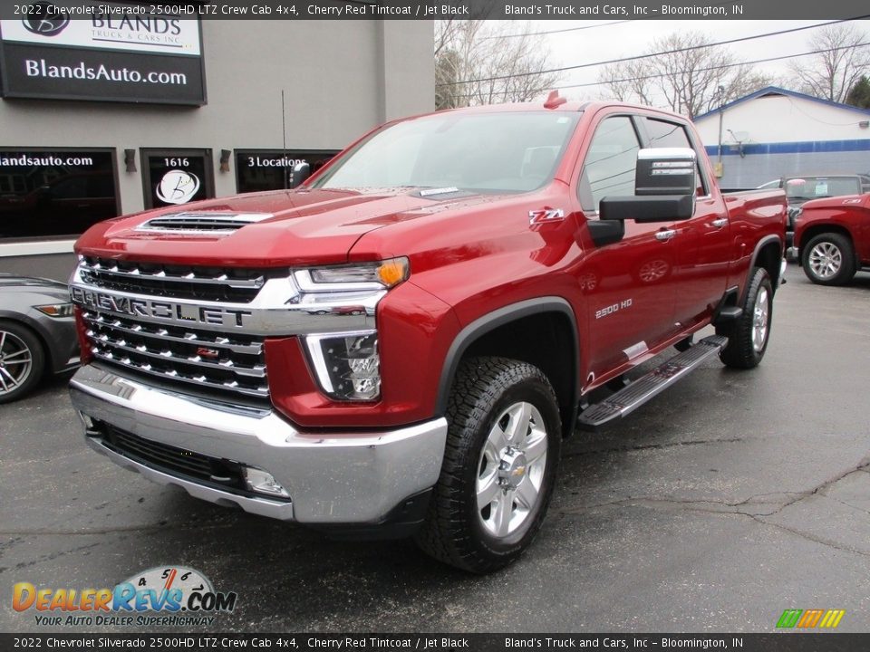 2022 Chevrolet Silverado 2500HD LTZ Crew Cab 4x4 Cherry Red Tintcoat / Jet Black Photo #2