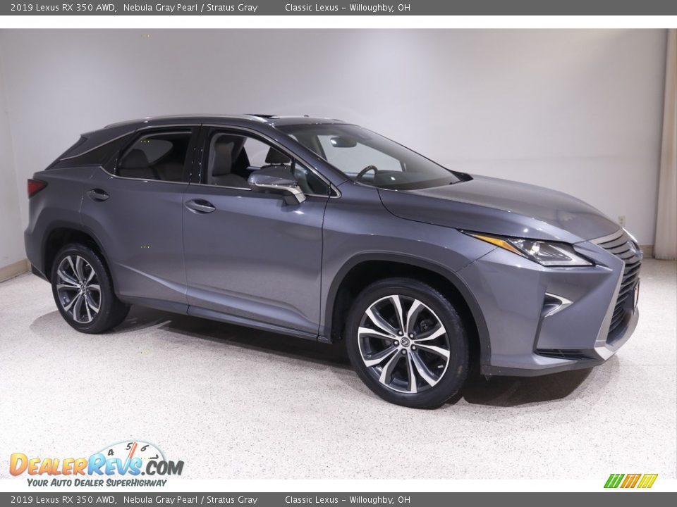 2019 Lexus RX 350 AWD Nebula Gray Pearl / Stratus Gray Photo #1