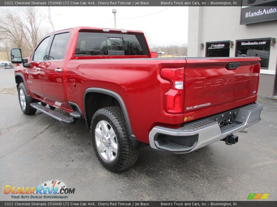 2022 Chevrolet Silverado 2500HD LTZ Crew Cab 4x4 Cherry Red Tintcoat / Jet Black Photo #3