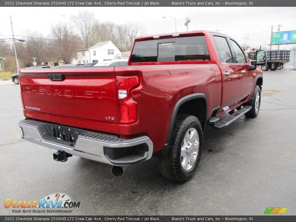 2022 Chevrolet Silverado 2500HD LTZ Crew Cab 4x4 Cherry Red Tintcoat / Jet Black Photo #4