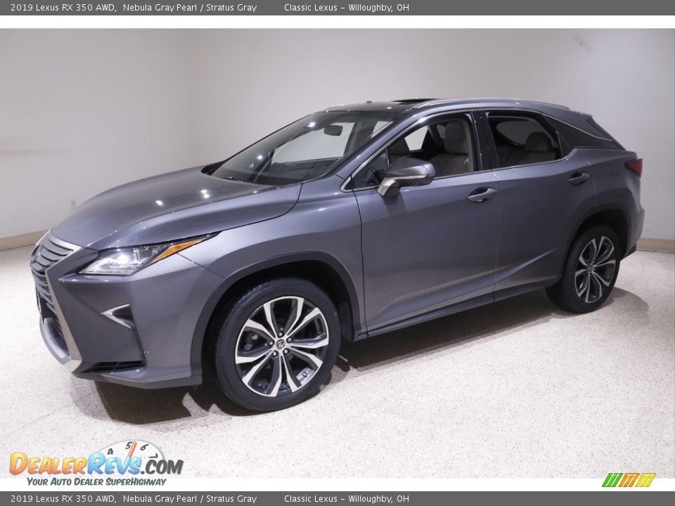 2019 Lexus RX 350 AWD Nebula Gray Pearl / Stratus Gray Photo #3