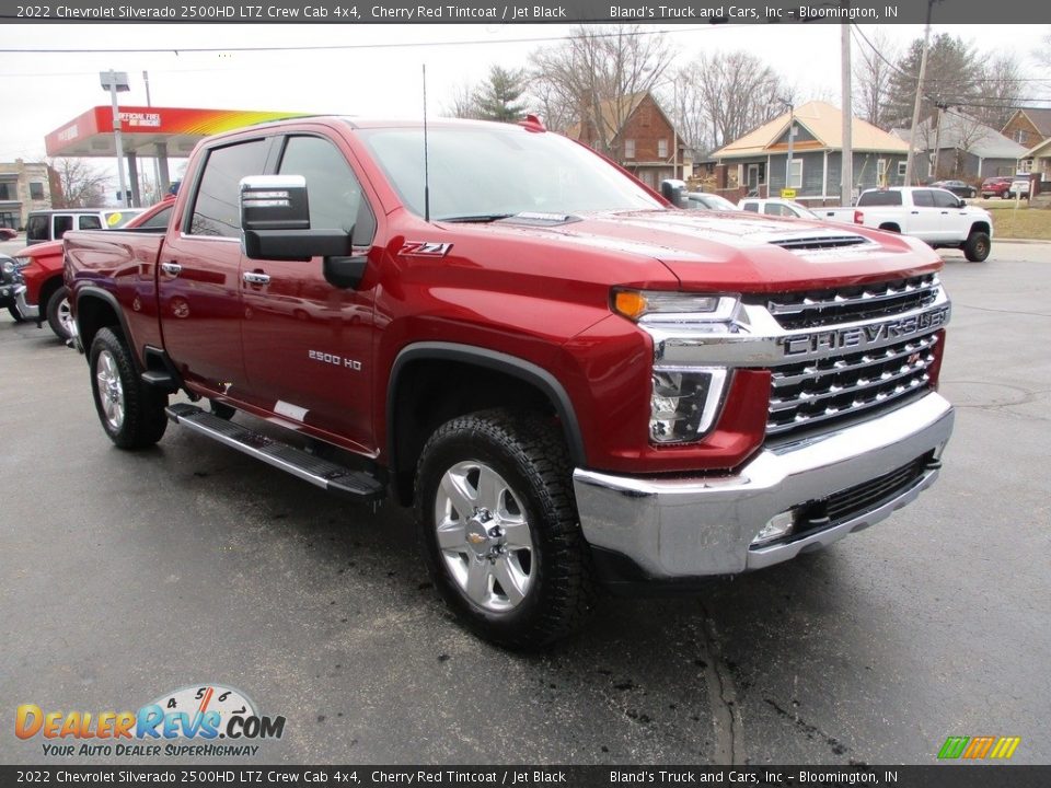 2022 Chevrolet Silverado 2500HD LTZ Crew Cab 4x4 Cherry Red Tintcoat / Jet Black Photo #5