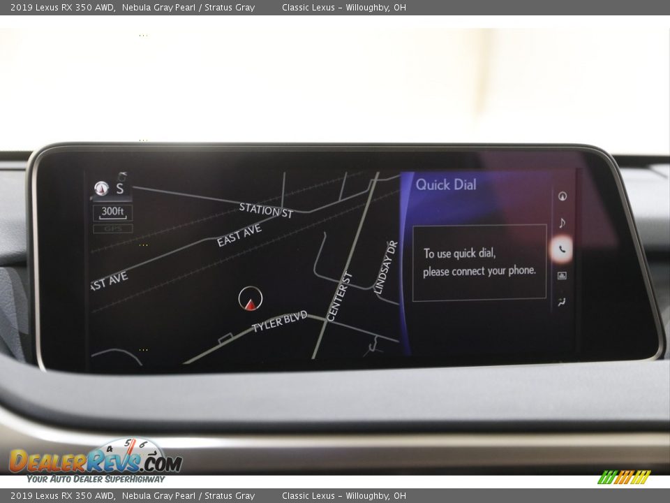 2019 Lexus RX 350 AWD Nebula Gray Pearl / Stratus Gray Photo #11
