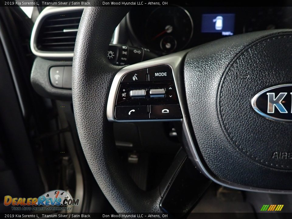 2019 Kia Sorento L Titanium Silver / Satin Black Photo #29