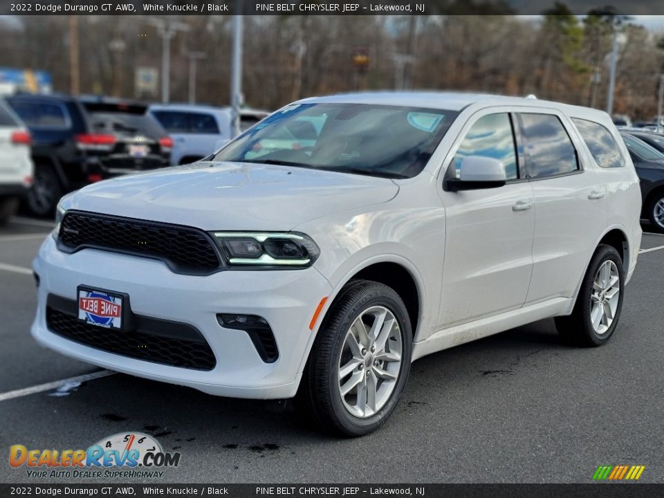 2022 Dodge Durango GT AWD White Knuckle / Black Photo #1