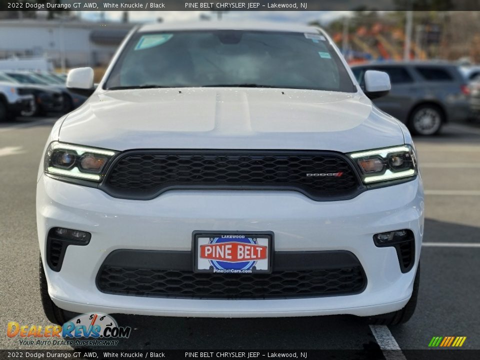 2022 Dodge Durango GT AWD White Knuckle / Black Photo #2