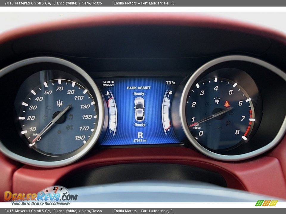 2015 Maserati Ghibli S Q4 Gauges Photo #37