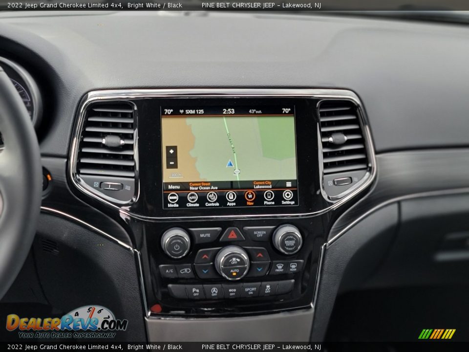 2022 Jeep Grand Cherokee Limited 4x4 Bright White / Black Photo #9