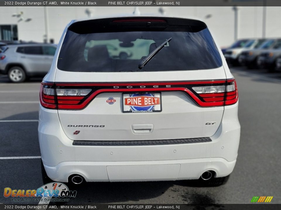 2022 Dodge Durango GT AWD White Knuckle / Black Photo #5