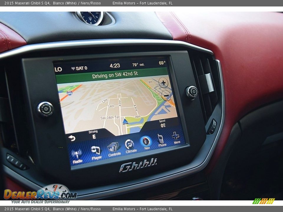 Navigation of 2015 Maserati Ghibli S Q4 Photo #40