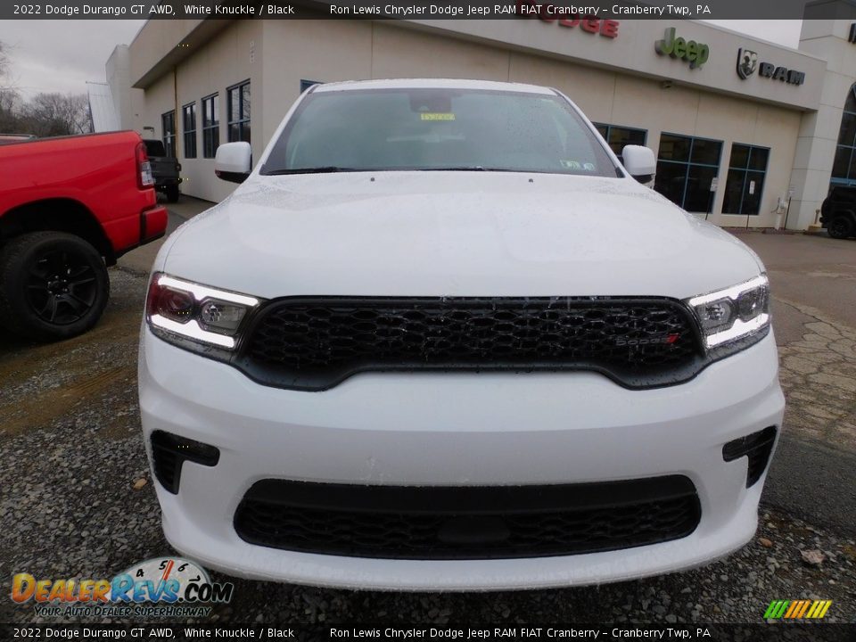 2022 Dodge Durango GT AWD White Knuckle / Black Photo #2