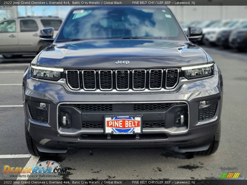 2022 Jeep Grand Cherokee L Overland 4x4 Baltic Gray Metallic / Global Black Photo #2