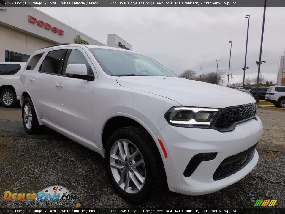 2022 Dodge Durango GT AWD White Knuckle / Black Photo #3