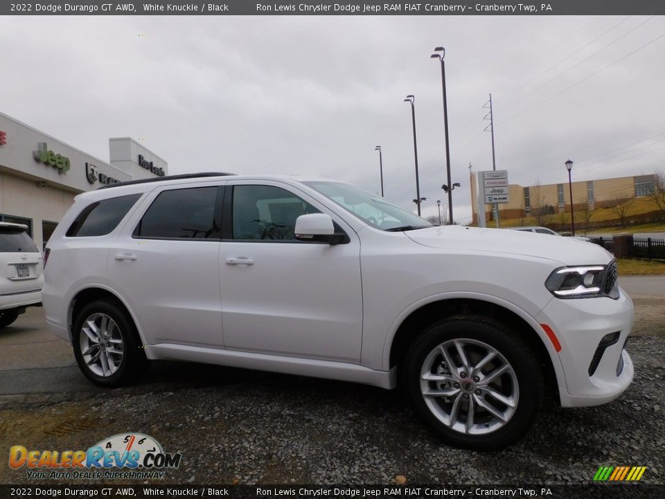 2022 Dodge Durango GT AWD White Knuckle / Black Photo #4