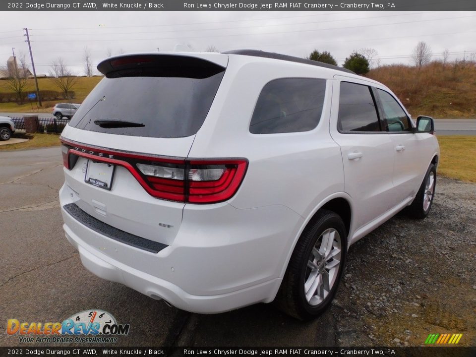 2022 Dodge Durango GT AWD White Knuckle / Black Photo #5