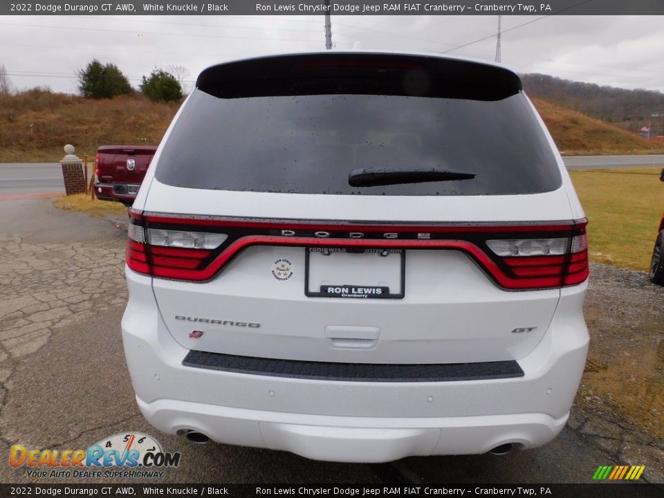 2022 Dodge Durango GT AWD White Knuckle / Black Photo #6