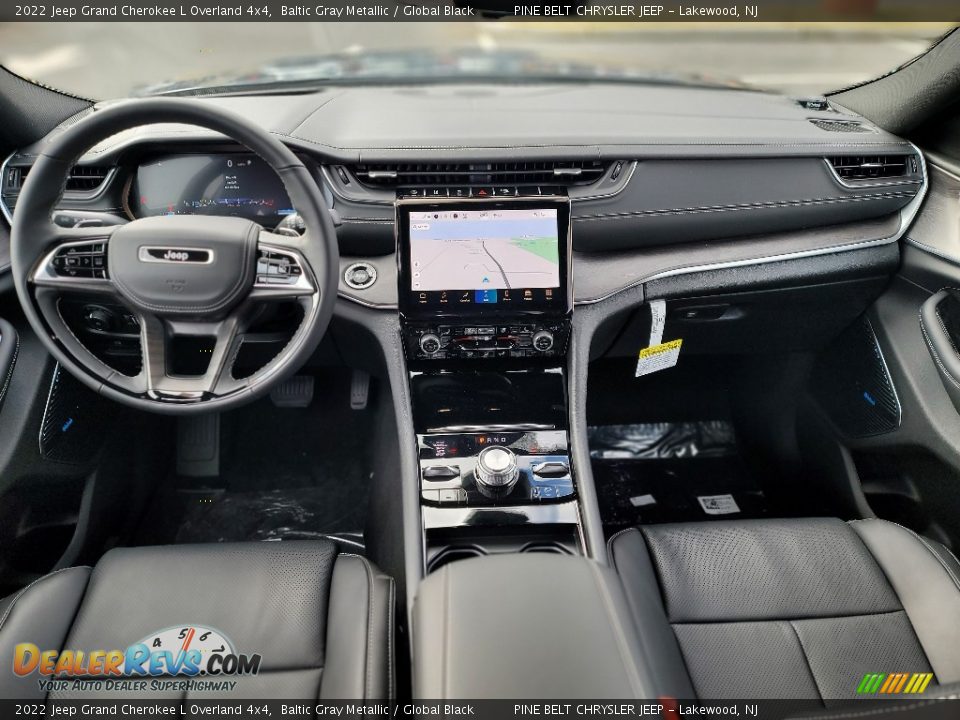 2022 Jeep Grand Cherokee L Overland 4x4 Baltic Gray Metallic / Global Black Photo #8