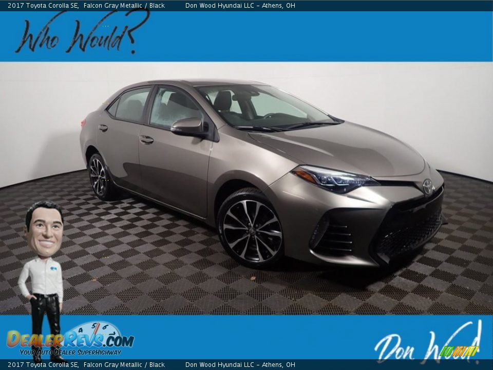 2017 Toyota Corolla SE Falcon Gray Metallic / Black Photo #1