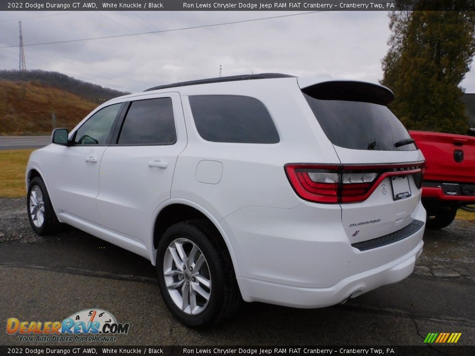 2022 Dodge Durango GT AWD White Knuckle / Black Photo #8