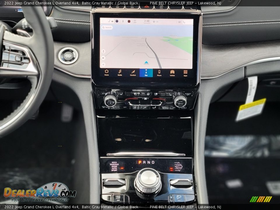 2022 Jeep Grand Cherokee L Overland 4x4 Baltic Gray Metallic / Global Black Photo #9