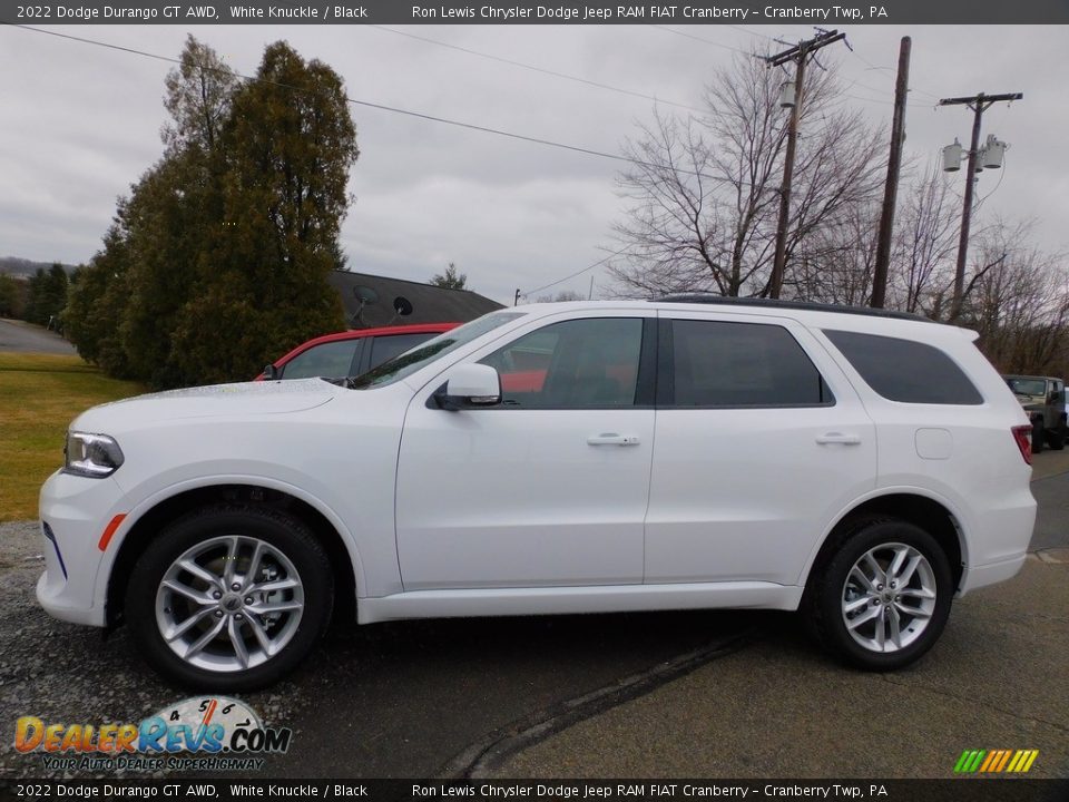 2022 Dodge Durango GT AWD White Knuckle / Black Photo #9