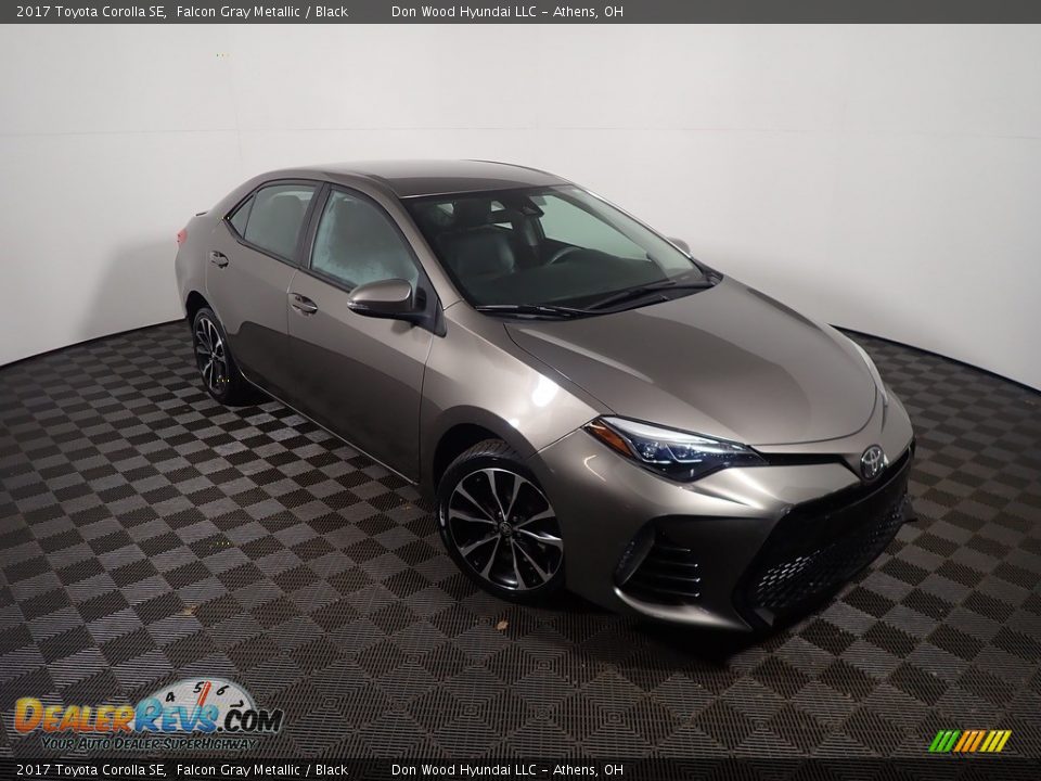 2017 Toyota Corolla SE Falcon Gray Metallic / Black Photo #3