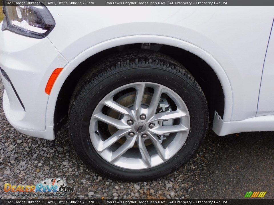 2022 Dodge Durango GT AWD White Knuckle / Black Photo #10