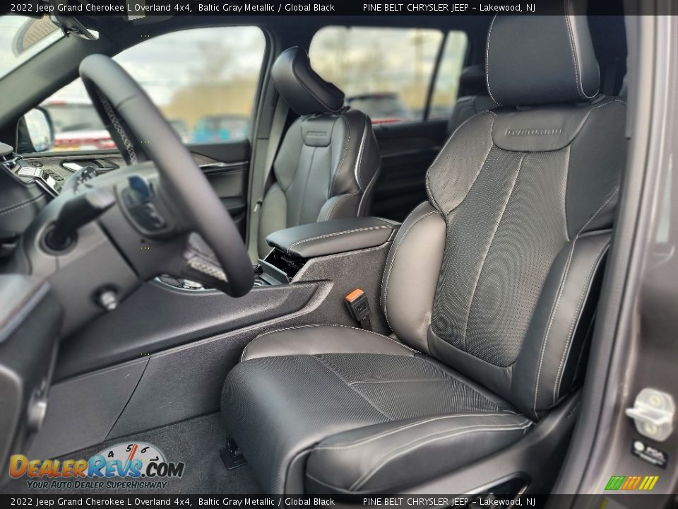 2022 Jeep Grand Cherokee L Overland 4x4 Baltic Gray Metallic / Global Black Photo #11
