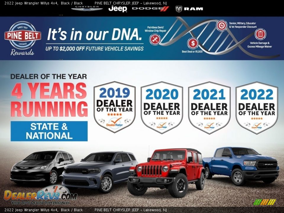 Dealer Info of 2022 Jeep Wrangler Willys 4x4 Photo #8