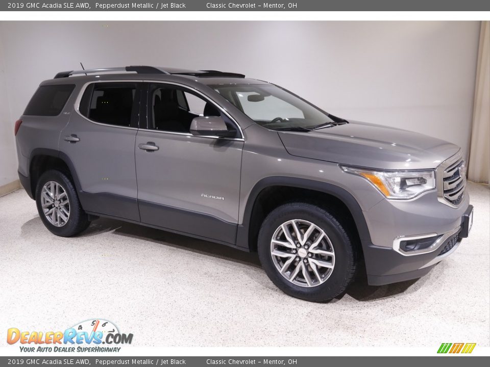 2019 GMC Acadia SLE AWD Pepperdust Metallic / Jet Black Photo #1