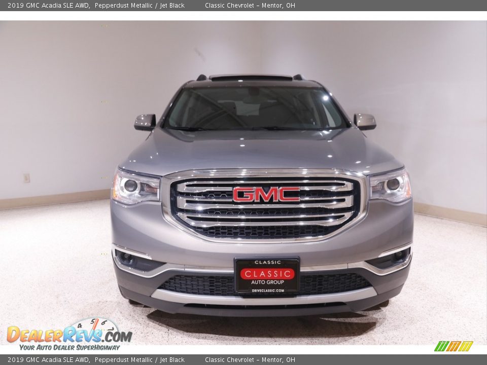 2019 GMC Acadia SLE AWD Pepperdust Metallic / Jet Black Photo #2