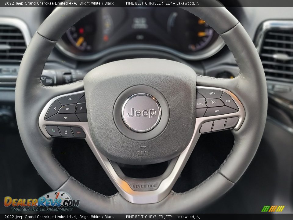 2022 Jeep Grand Cherokee Limited 4x4 Bright White / Black Photo #11